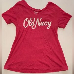 Women’s Pink Vintage Old Navy Shirt Size Large (L)